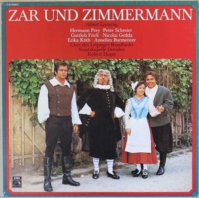 Albert Lortzing - Zar Und Zimmermann 3xLP + Box Vinyl Classical Opera 178080