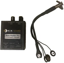 Upright Bass K&K Sound Bass Master Pro Preamp + Double Bass Pickup Combo System