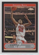 2006-07 Topps Chrome Black Refractor 29/99 PJ Brown #146 t8i