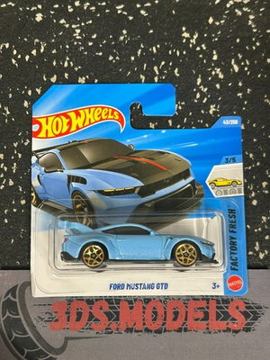 #ad FORD MUSTANG GTD BLUE Hot Wheels 2026 C **COMBINE POSTAGE** GBP 2.95