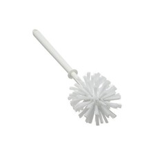 Elliott Large Long Handle Toilet Brush With Grip Refill Brush, White 