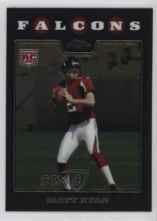 2008 Topps Chrome Matt Ryan #TC166 Rookie RC 12g7