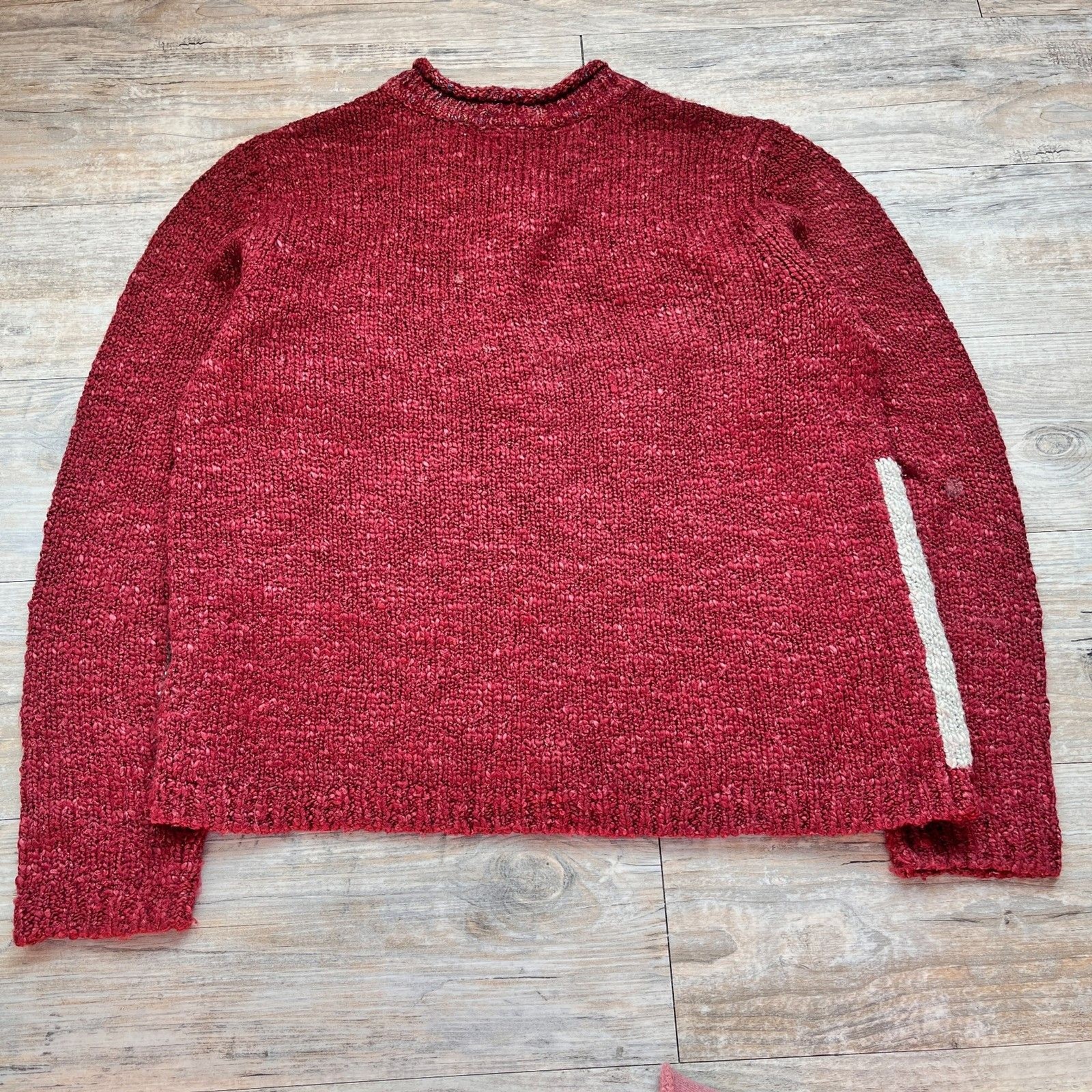 Croft & Barrow Patchwork Sweater S Cottagecore Fl… - image 2