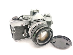 Vintage Olympus OM-1 SLR Film Camera W. 50mm Lens