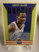 Lavoy Allen 2012-13 Panini Past & Present - Rookie Signatures Card #154 (AU,RC)