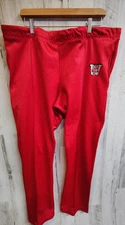 VTG Wisconsin Badgers Team Issued Athletic Pants Men's XL Fleece Inside Read 