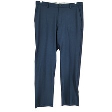 Greg Norman Golf Pants Men 38x32 Blue Polyester Spandex Performance Stretch