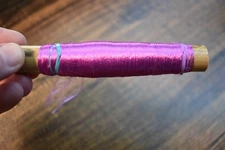 Gorgeous Moroccan Bulk LIGHT VIOLET Silk Floss Spool (50+ Yards) for Fly Tying