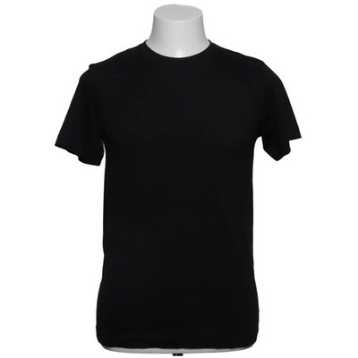 Adler, T-shirt, Größe: S, model: basic, Schwarz, Baumwolle, Einfarbig #qiZ