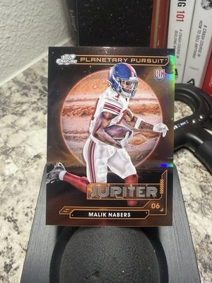 2024 Topps Cosmic Chrome - Planetary Pursuit Malik Nabers #PPJ-MN Jupiter (RC)
