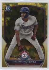 2023 Bowman Chrome Draft Sapphire Edition Yellow 17/75 Anthony Gutierrez 09an