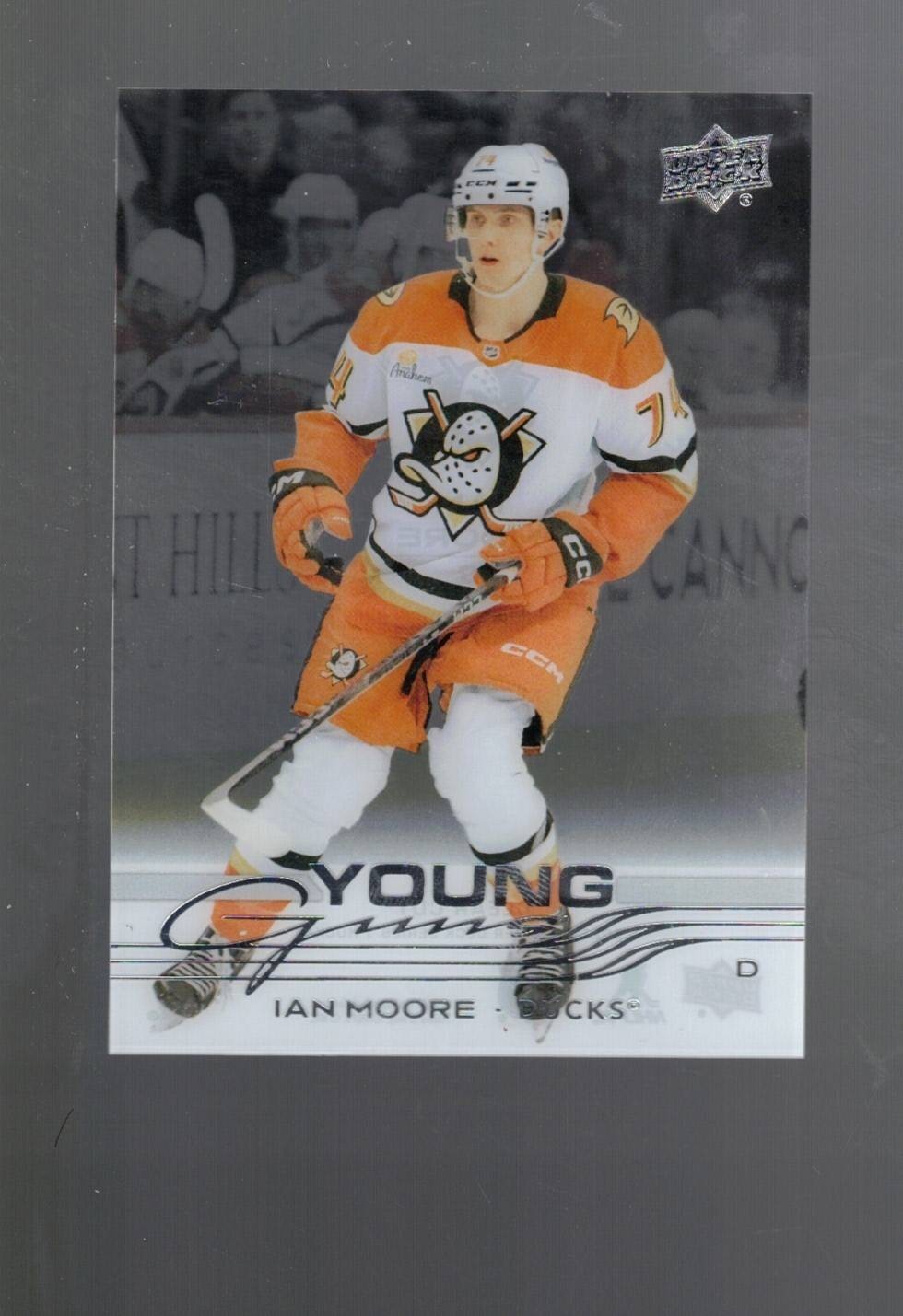 2025-26 Upper Deck Series 1 Young Guns Clear Cut #232 Ian Moore