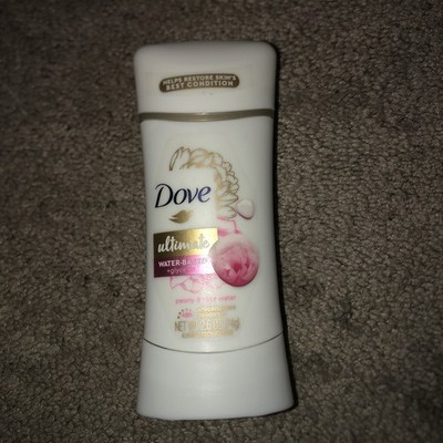 Dove Ultimate Water-Based Peony & Rose Water Deodorant 2.6 oz Expired