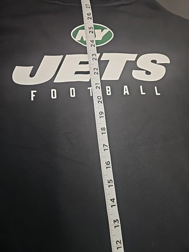 Nike NFL On-Field New York Jets Sideline Pullover Hoodie Mens Large Black - Picture 5 of 7