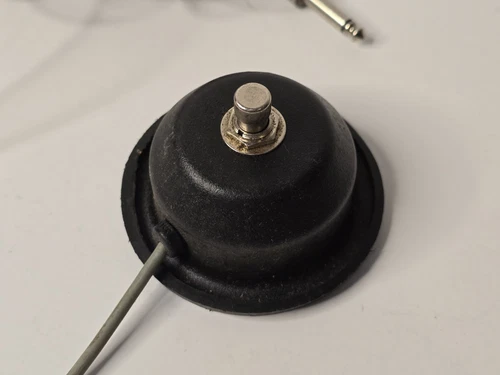 Amplifier Foot Switch 1 Button Vintage Amp Footswitch with 1/4" Jack.
