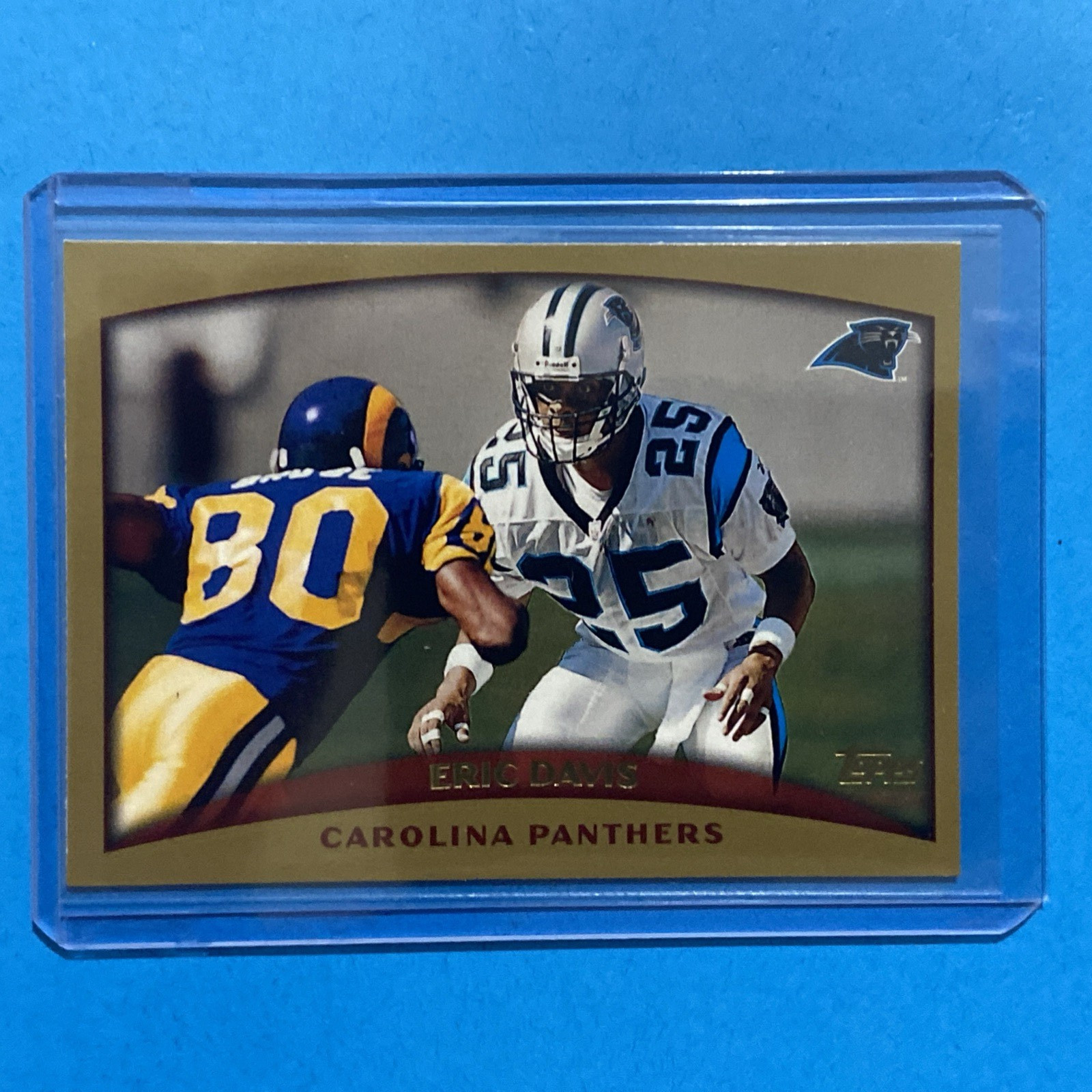 1998 Topps - Eric Davis #213 Carolina Panthers