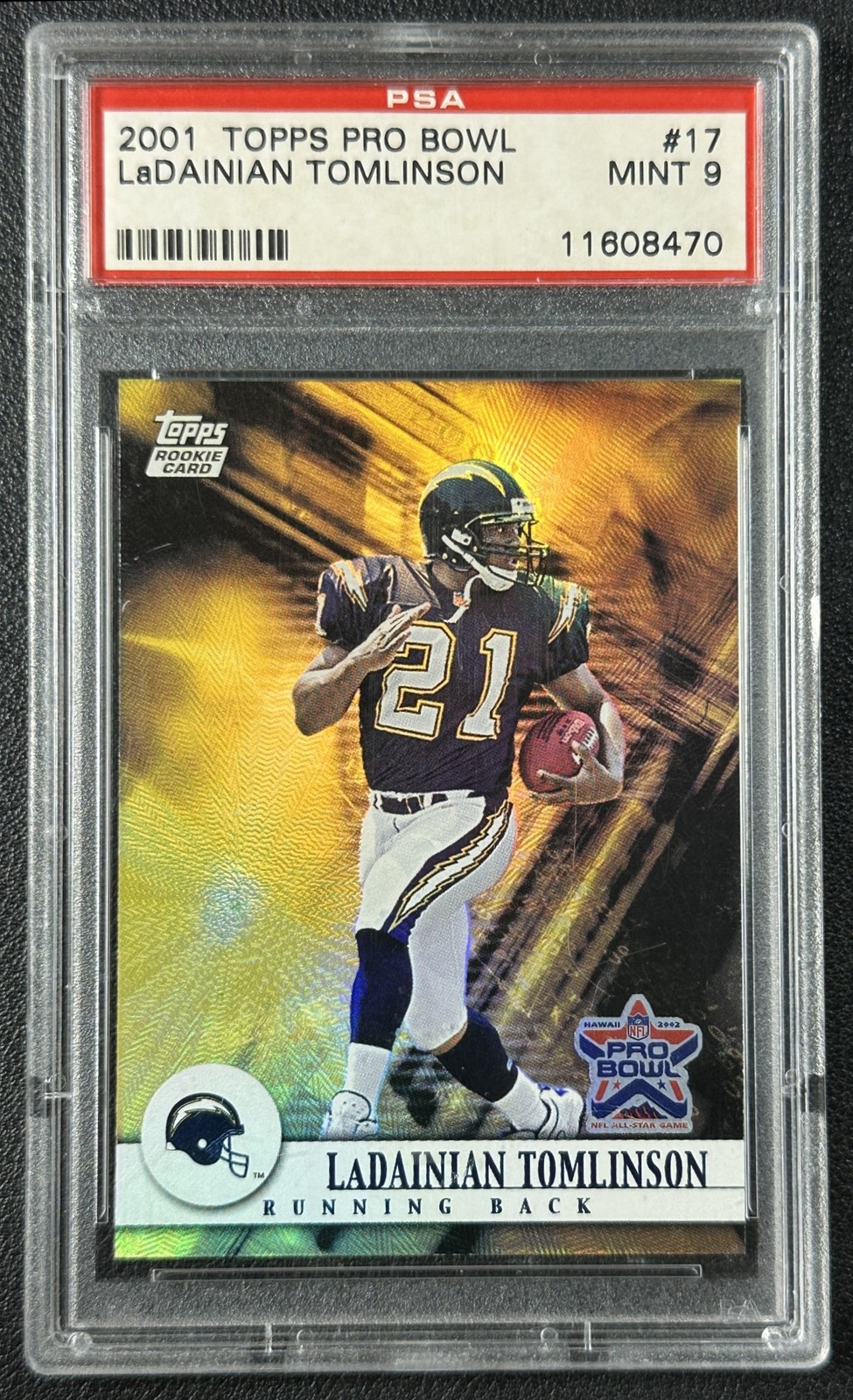 LaDainian Tomlinson Topps Pro Bowl #17 Base