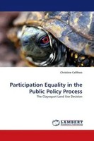 Christine Callihoo | Participation Equality In The Public Policy Process | Buch