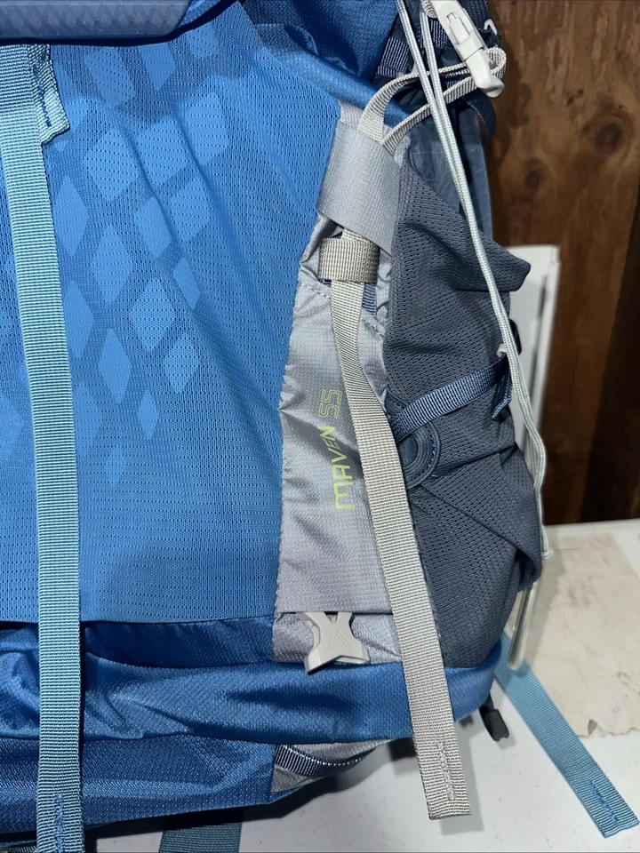 Mochila Gregory Maven 55L Unisex Mujer Talla XS Azul Foto 3 de 4