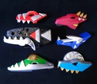 Vintage 2003 Bandai Power Rangers Thunder Abaranger DX Dino Brace Morpher WORKS