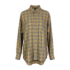 Burberry London Mens XXL Classic Nova Check Button Down Shirt 690 Retail Luxury