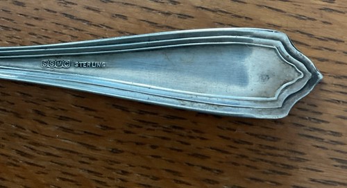 SSMC Sterling LA TOSCA Pattern Pickle Fork - Picture 4 of 7