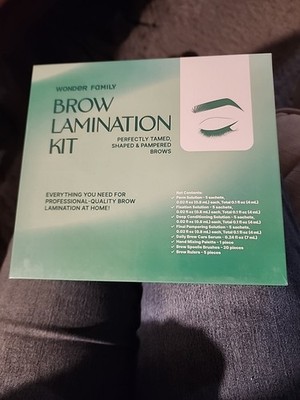 Wonder Family Professional At-Home Brow Lamination Kit, 5 Uses, NEW SEALED