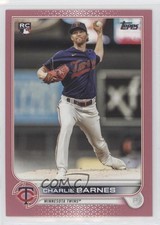 2022 Topps Series 2 Mother's Day Hot Pink 28/50 Charlie Barnes #641 4r3