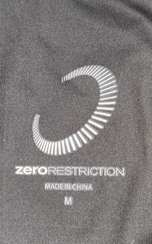 Zero Restriction Power Torque Full Zip Jacket Black Metallic Silver Medium - Picture 6 of 9