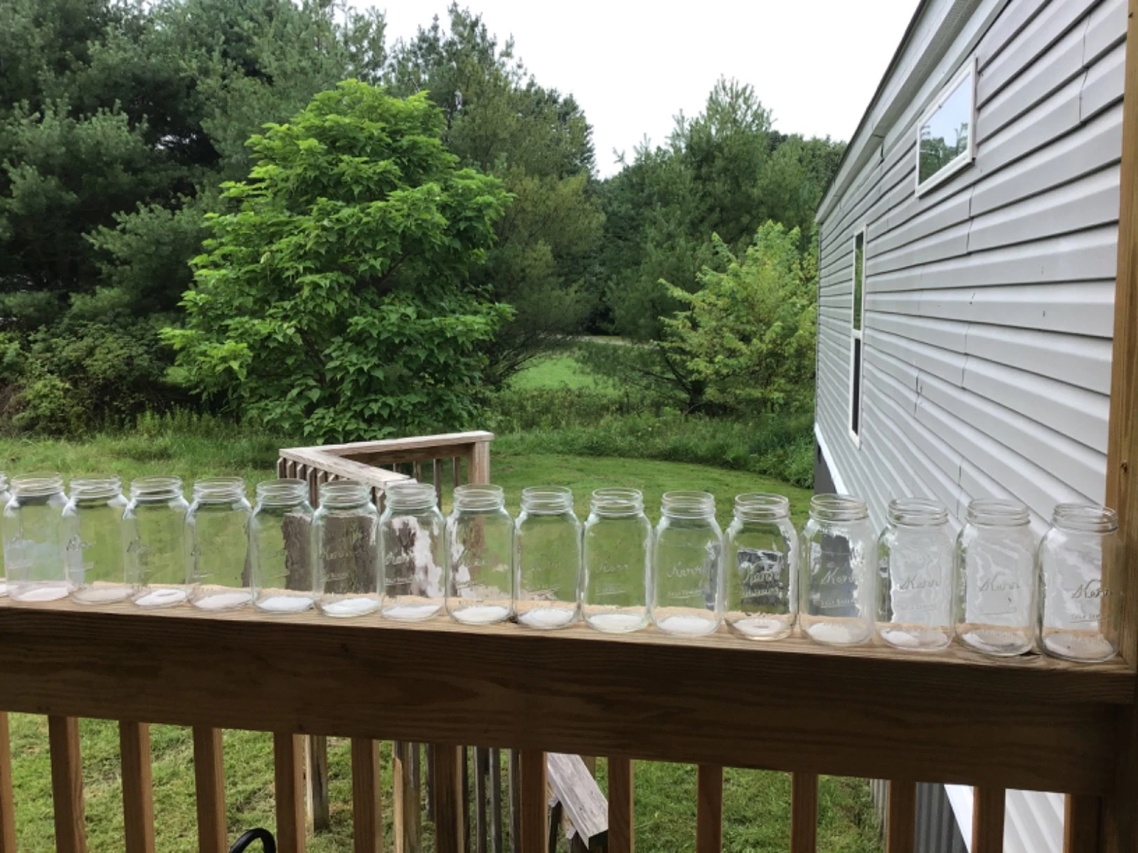 Kerr Self sealing Mason Jars -set of 31 jars ($9 each or $250 for the whole set)
