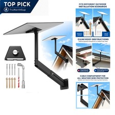 Starlink 4/4X Telescoping Roof Mount Kit Adjustable Aluminum Adapter Wall Eav...