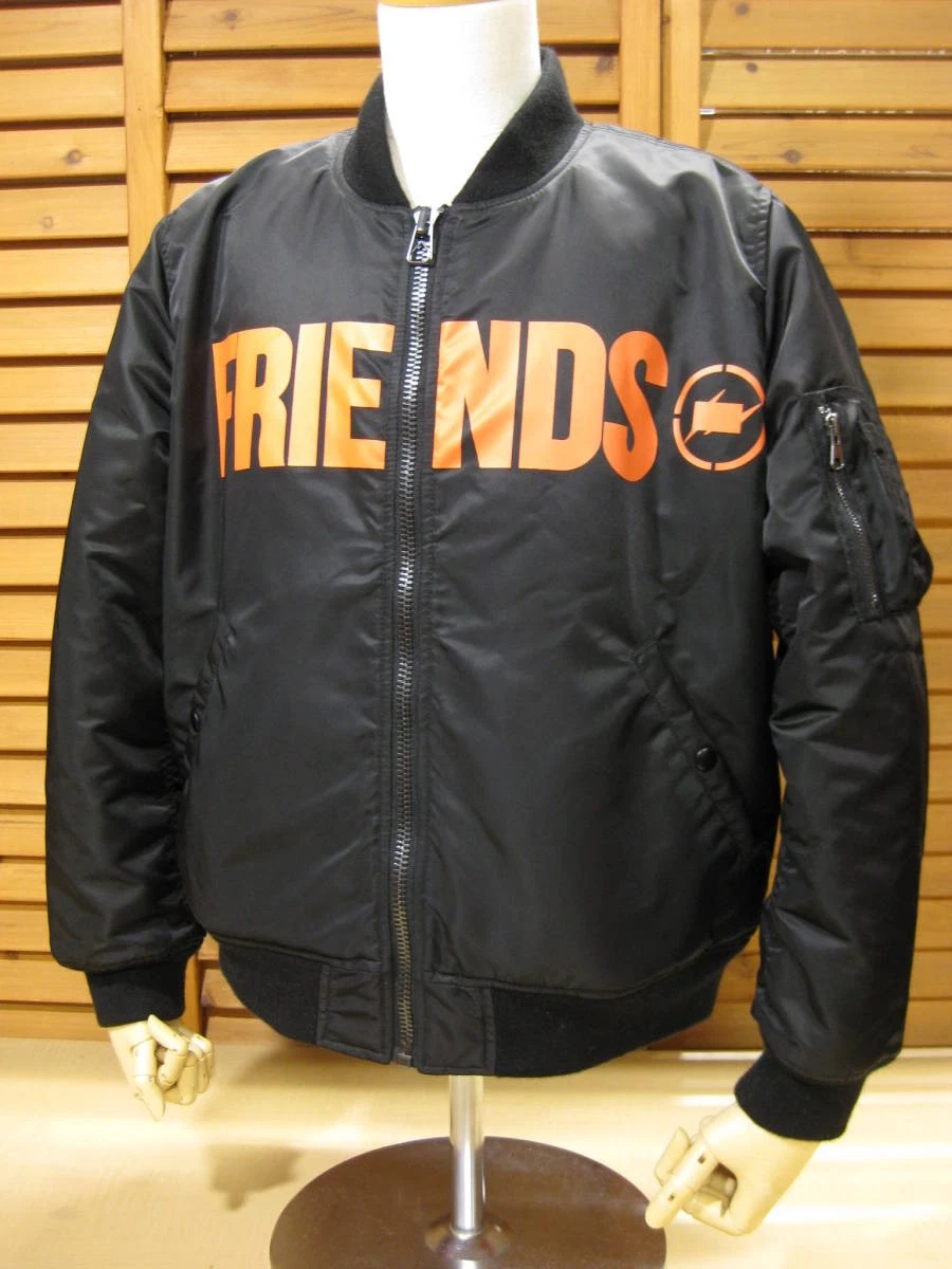 M2Y 465 étiqueté vlone vyron fragment design fragment bombardier blouson bomber
