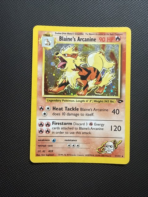 Blaine's Arcanine #1 (Gym Challenge (2000))