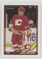 1991-92 O-Pee-Chee Sergei Makarov #482 HOF q7c