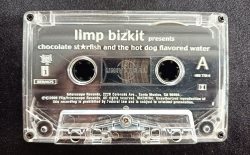Limp Bizkit : Chocolate Starfish And The Hot Dog Flavored Water ( Cassette Tape - Picture 6 of 7