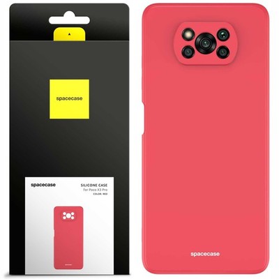 Spacecase Silikonhülle Poco X3 Pro Nfc Rot Für Telefon