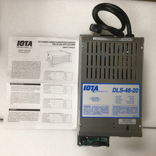 New IOTA DLS-48-20 48 Volt, 20 Amp Converter - DLS Series