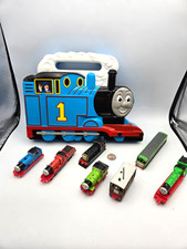 Ertl Thomas  Friends Railway Diecast Metal Train Tank - Engine Lot x7 with Case