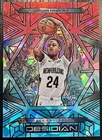 2024 Panini Obsidian Basketball Electric Etch Fire and Ice Jordan Hawkins #123