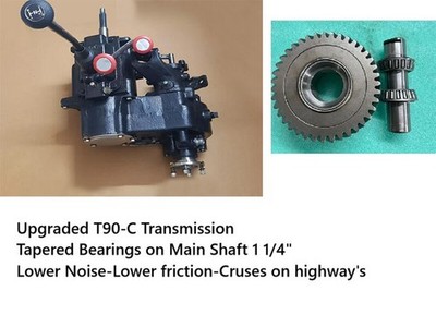 Getriebe & Transfercase T90-C -D-18 Für 4-134 Passt Willys Jeeps A1195