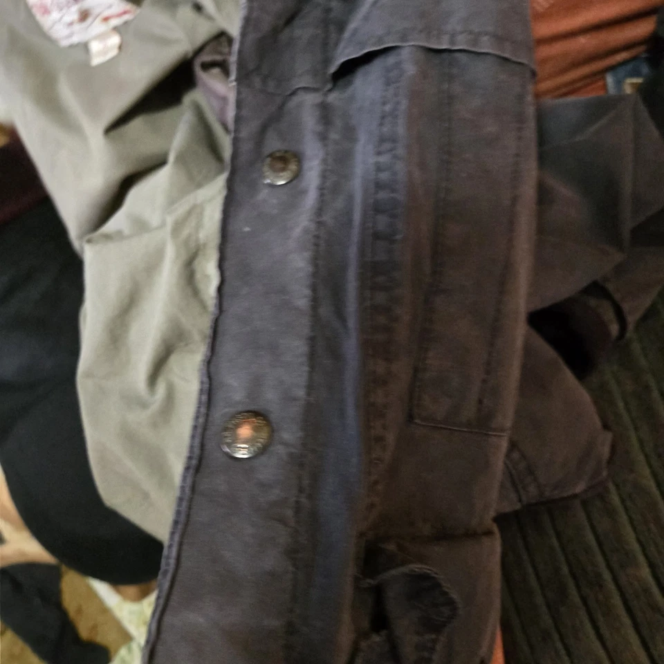 Filson Lightweight Cruiser Jacket, Coat  Med Black Vintage Made In USA  - Image 4 of 4