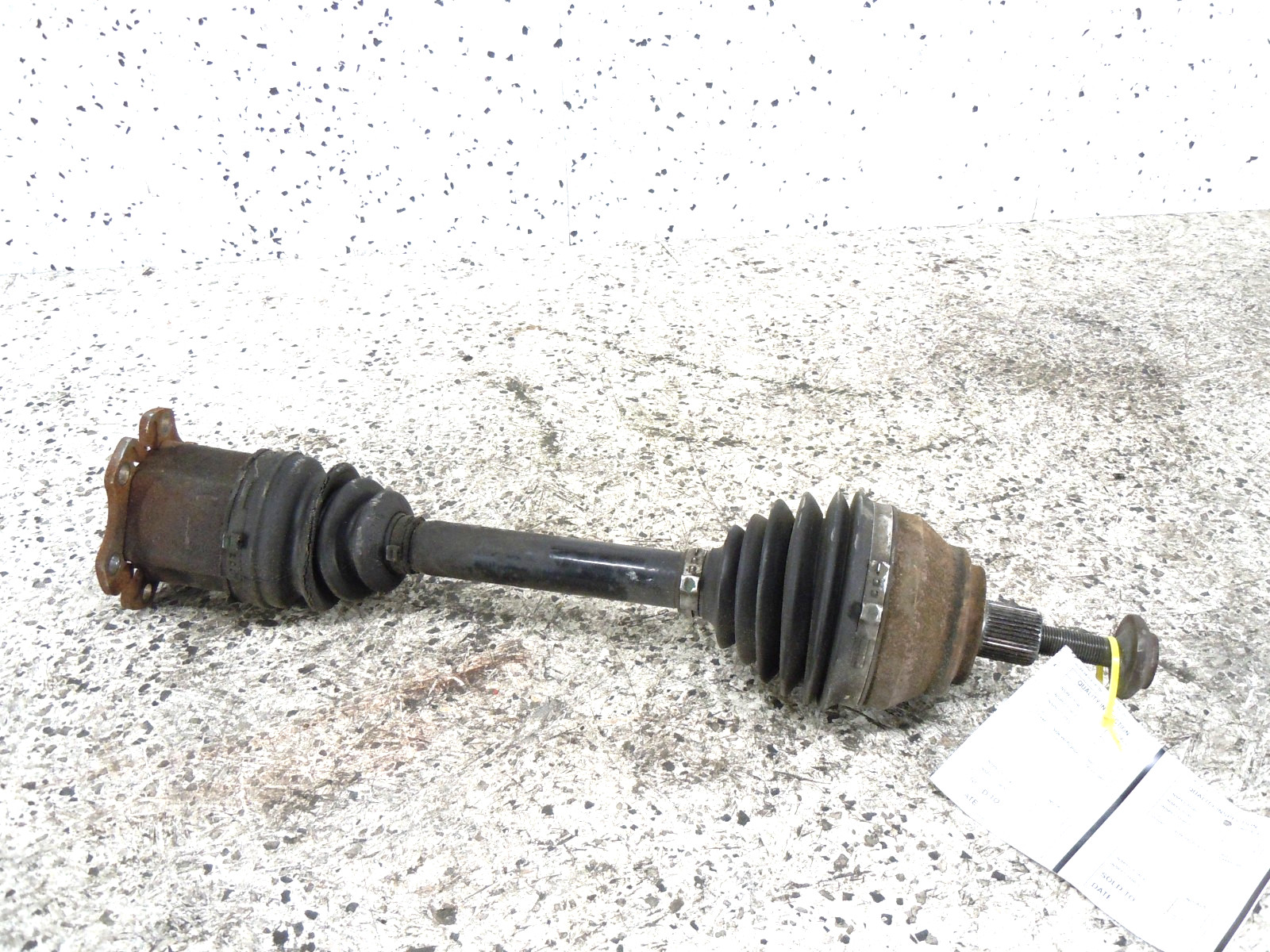 2006 06 Bentley Continental Flying Spur Front Axle Shaft Passenger Right RH OEM
