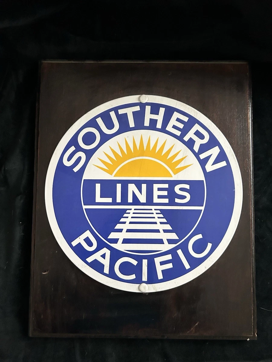 Southern Pacific Sign Indiana Collectible Railroad Signs & Plaques
