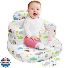 Poycuna Inflatable Baby Seat for Babies 3 Months and Up, Portable Blow Up Bab