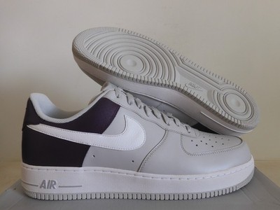 Nike Air Force 1 07 Neutral Grey-White-Wine Sz 14 Rare! [315122-050]