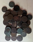 Lot of 50 - One Roll - US One Cent Indian Head Pennies Readable Dates