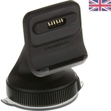 Image of Adjustable Click-and-Drive Sat Nav Mount with Car Charger for 5-6 Inch Screens
