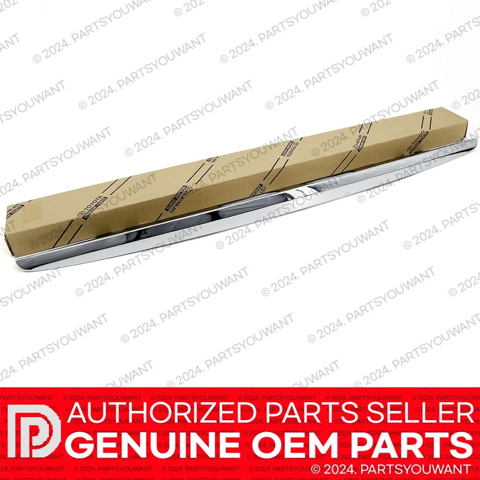 GENUINE Lexus 03-09 GX470 OEM Rear Liftgate License Light Cover Trim 75132-60070 Foto 2 de 4