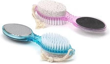 DecorRack (4 in 1) Pedicure Paddle Kit Tool with Pumice Stone Random Color 