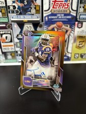 TREY’DEZ GREEN 2025 Bowman U Chrome Gold Refractor Auto 1st Bowman /50 LSU 🔥